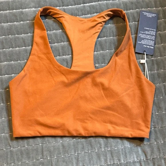 Wolven Activewear Set - Tumeric Yoga Sports Bra & Leggings - Picture 7 of 11